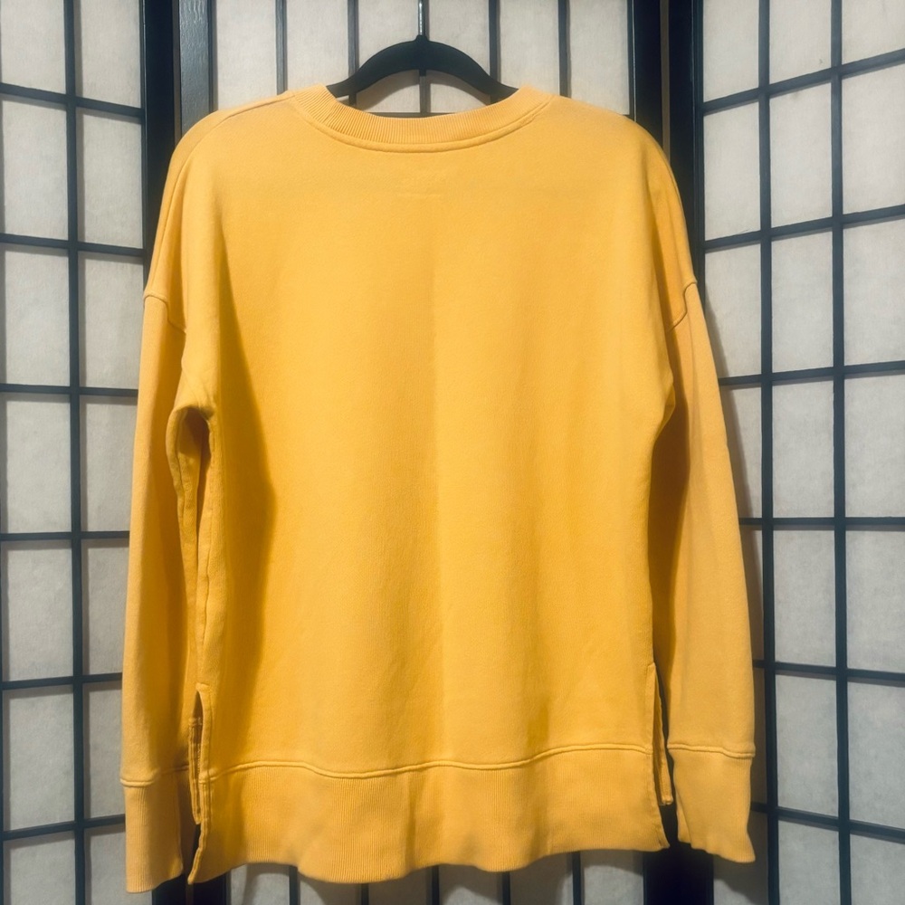 Time and Tru | Women's Crewneck | Long Sleeve  Sweatshirt |
Size: MED | Mustard - Picture 5 of 12